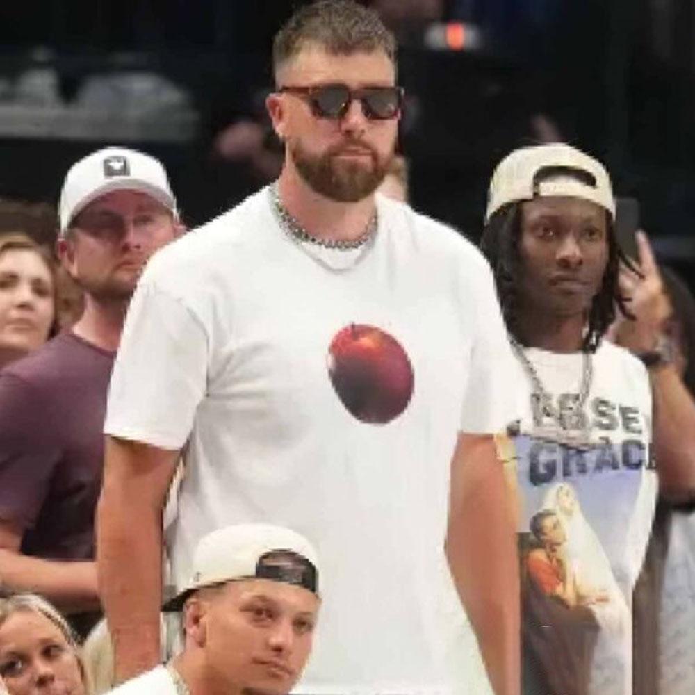 Apple Travis Kelce Tshirt